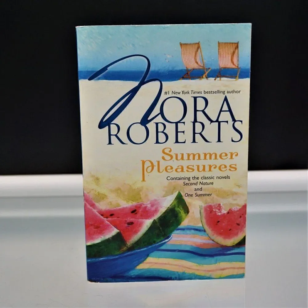 Summer Pleasures: Second Nature & One Summer by Nora Roberts 2002 Paperback